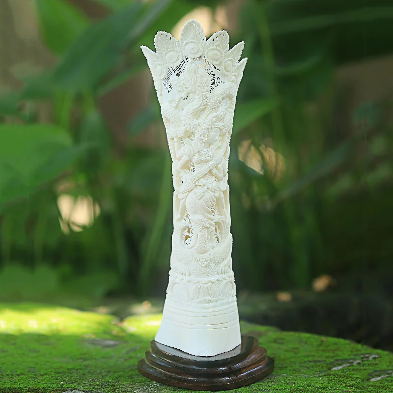 - Pet vitamin complex nutrition tabletsDewi Saraswati White Cultural Bone Sculpture
