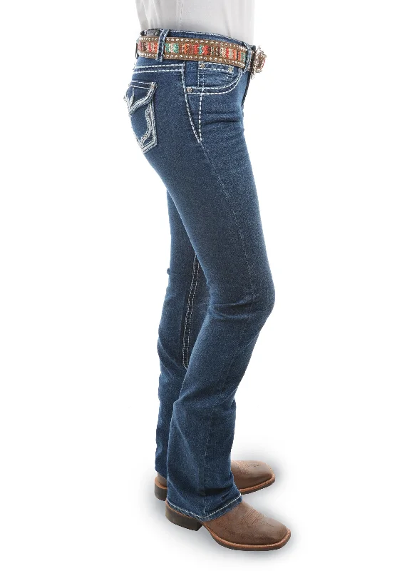 ---Pure Western Womens Selina Boot Cut Jeans