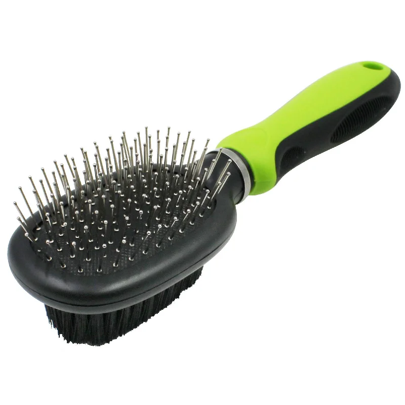 - Pet stroller can be taken on the planePet Life® Flex Series Pin & Bristle Brush