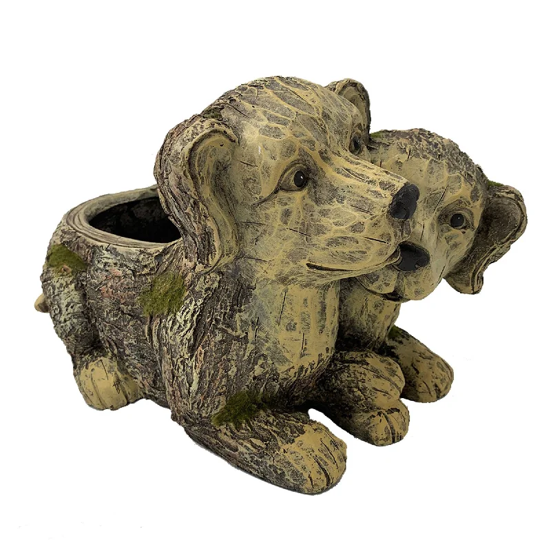 - Cat nail clippers with LED lightsFaux Wood Double Dog Planter