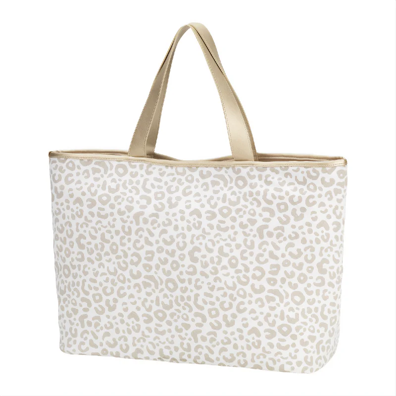 - Pet stroller can be taken on the planeNatural Leopard Ally Tote