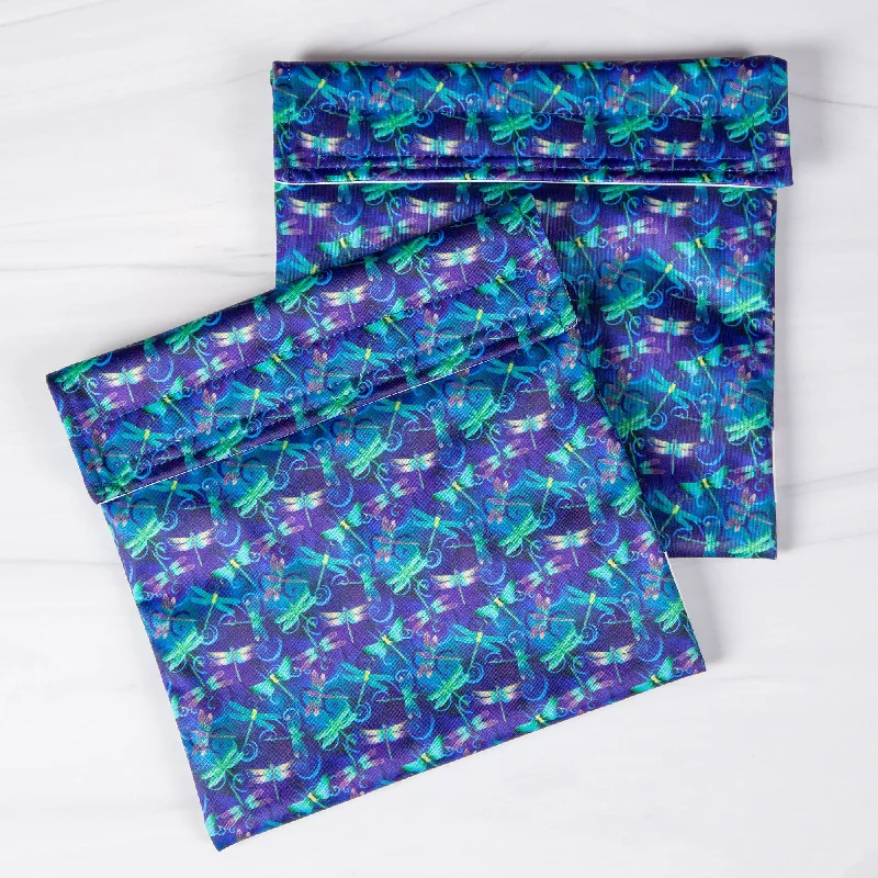 - Pregnant cat delivery room warming boxDragonflies Reusable Snack Pouch - Set of 2