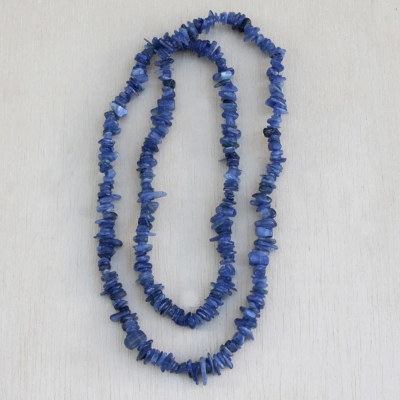 - Pet vitamin complex nutrition tabletsDeep Infatuation Kyanite Beaded Necklace