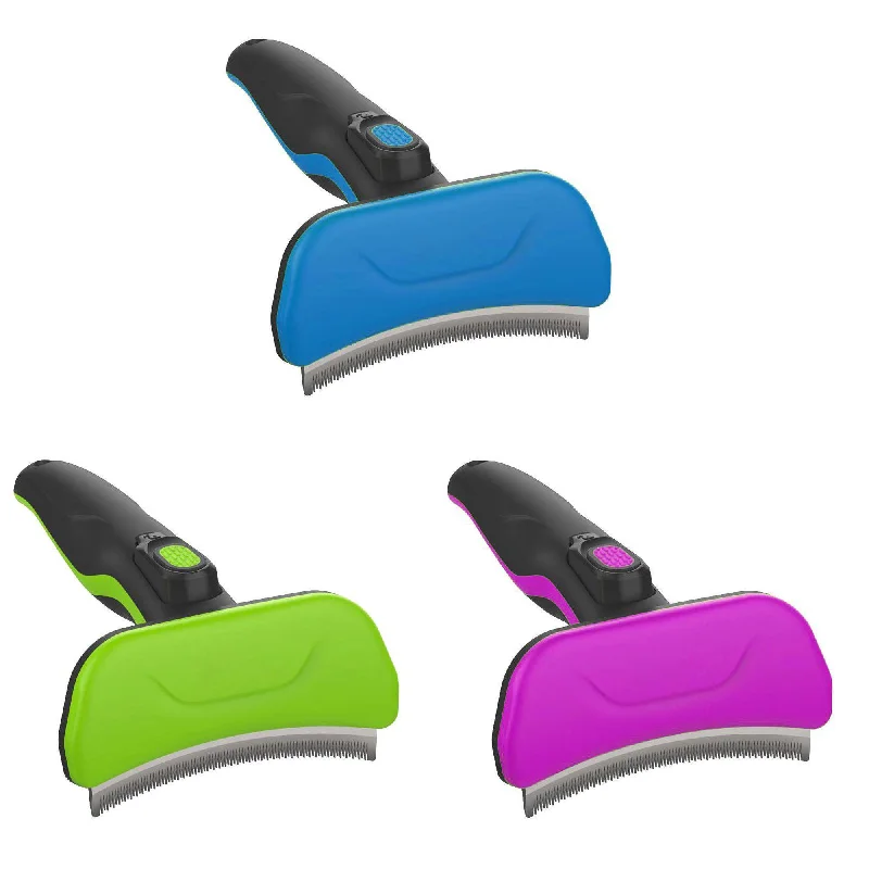 - Dog disposable foam shower gelPet Life® Fur-Guard Self-Cleaning Comb