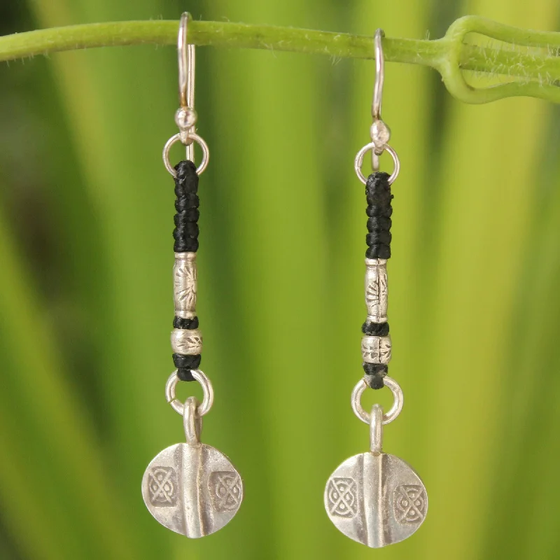 - Pet electric nail grinder silent modelTribal Art Silver Dangle Earrings