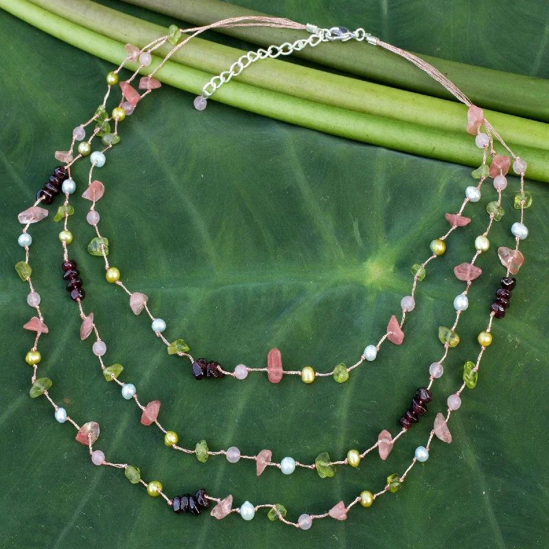 - Cat stress soothing spraySweet Tropical Multi-Gem Beaded Necklace