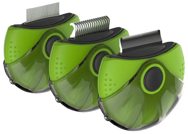 - ​​Christmas pet Christmas clothingPet Life® Axler Rotating Rake Pet Comb