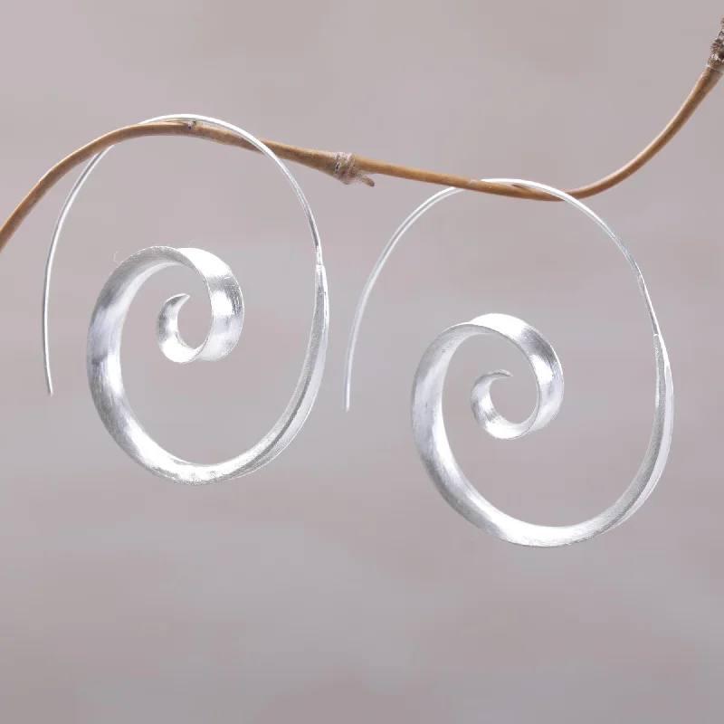 - Cat stress soothing sprayInspiring Spirals Sterling Silver Earrings