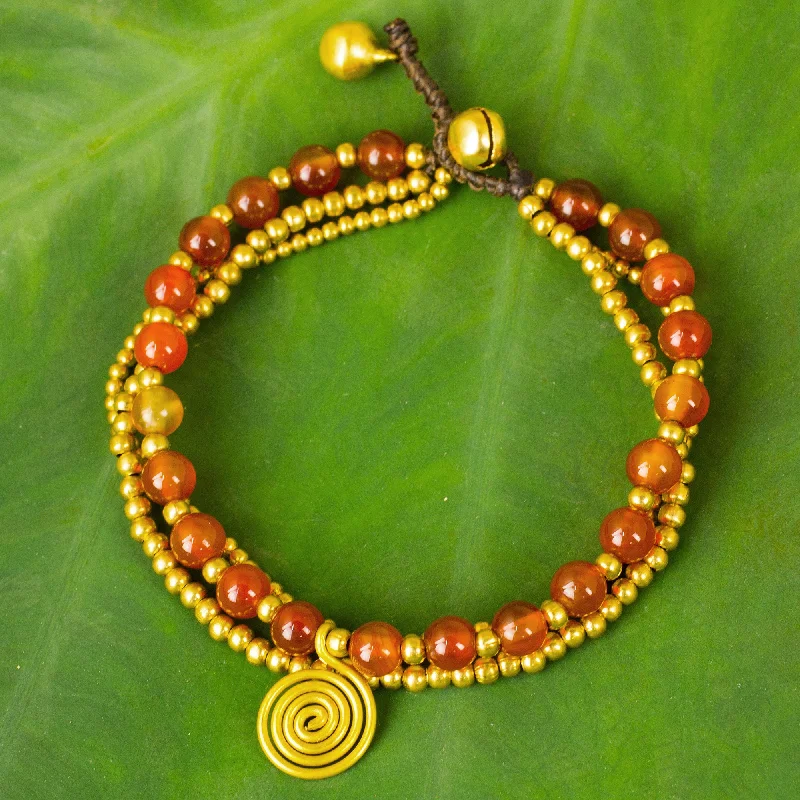 - Postoperative pet anti-licking Elizabethan collarCarnelian Daydreams Beaded Bracelet