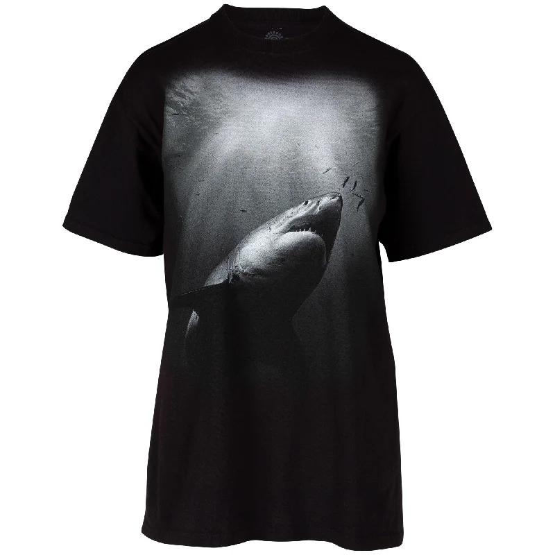 - Pet fence foldable indoorSunburst Shark T-Shirt