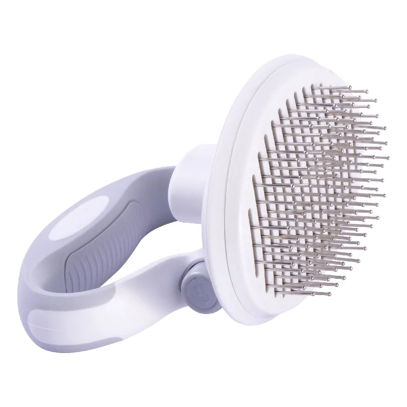 - Teething and chewing toys for puppiesPet Life® Gyrater Self-Cleaning Cat/Dog Brush