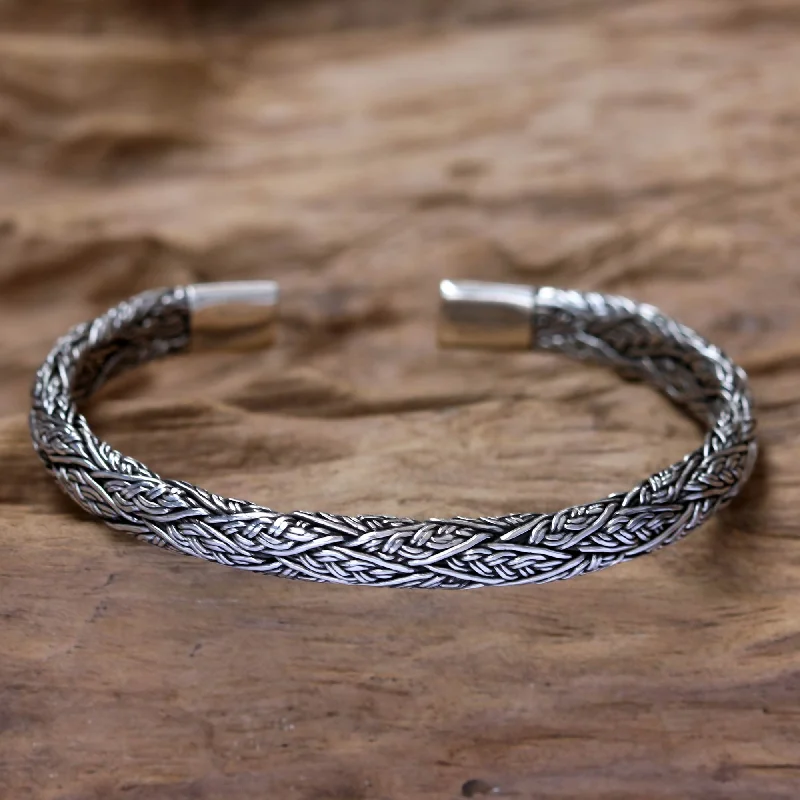 - Parrot climbing and standing wooden frameWarrior Braided Men's Bracelet