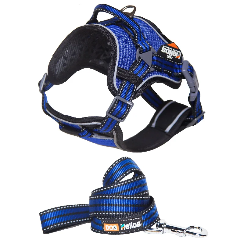 - Air box TSA certified check-inDog Helios® Compression Harness & Leash Combo