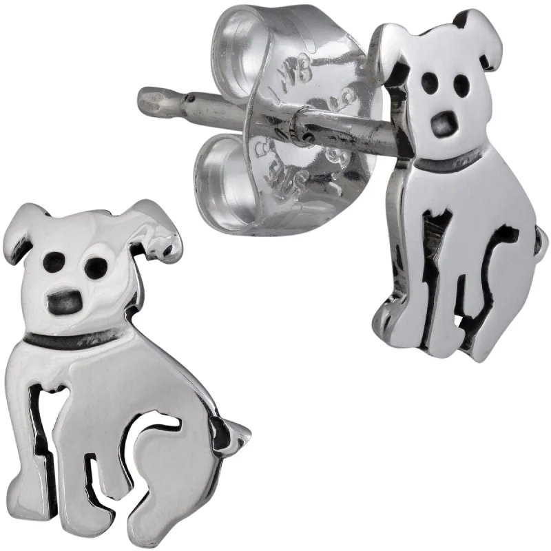 - Remote interactive pet feederDoggie Love Sterling Post Earrings