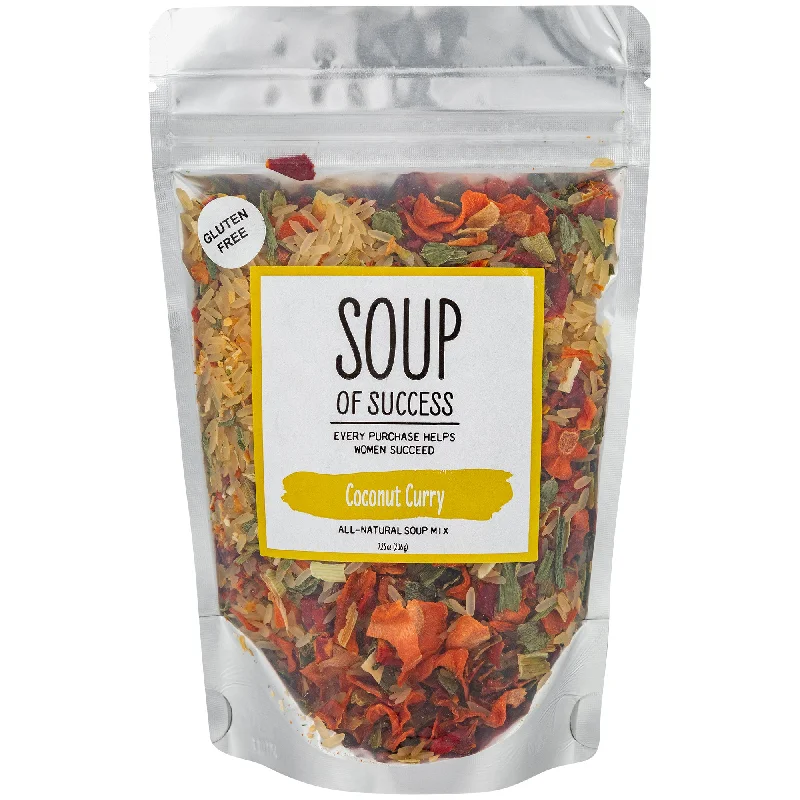 - Air box TSA certified check-inCoconut Curry Soup Mix