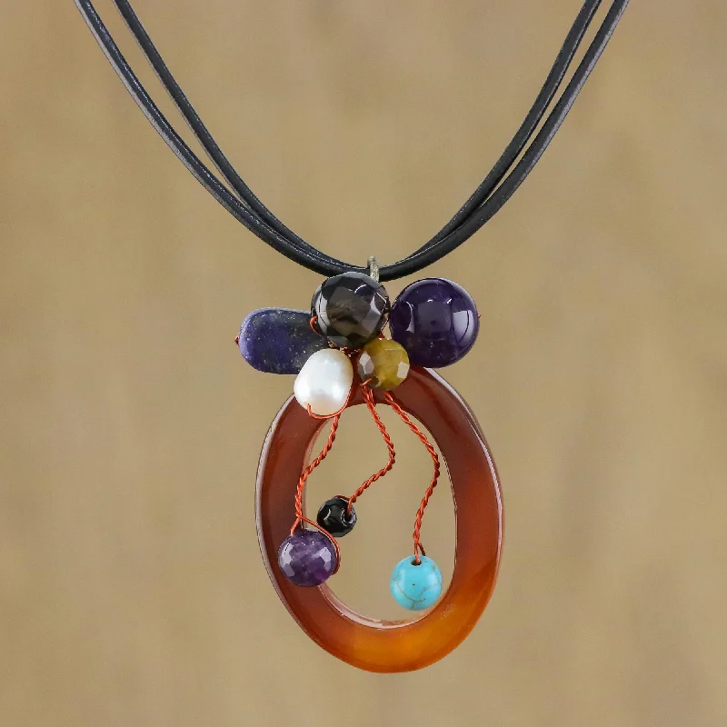 - Dog disposable foam shower gelLush Cosmos Multi-Gem Leather Necklace