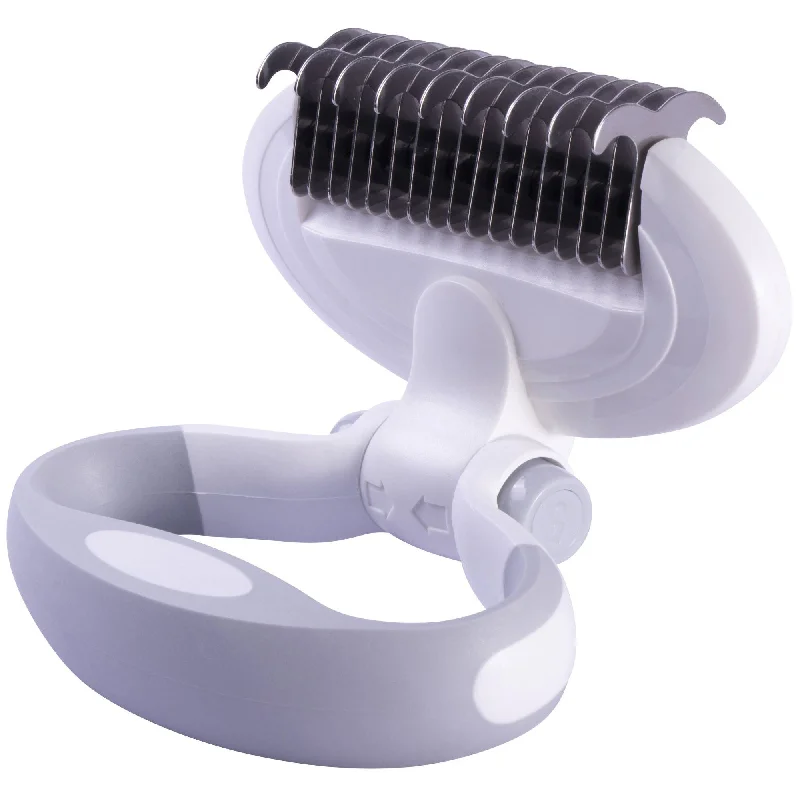 ---Pet Life® Gyrater Dematting Pet Comb