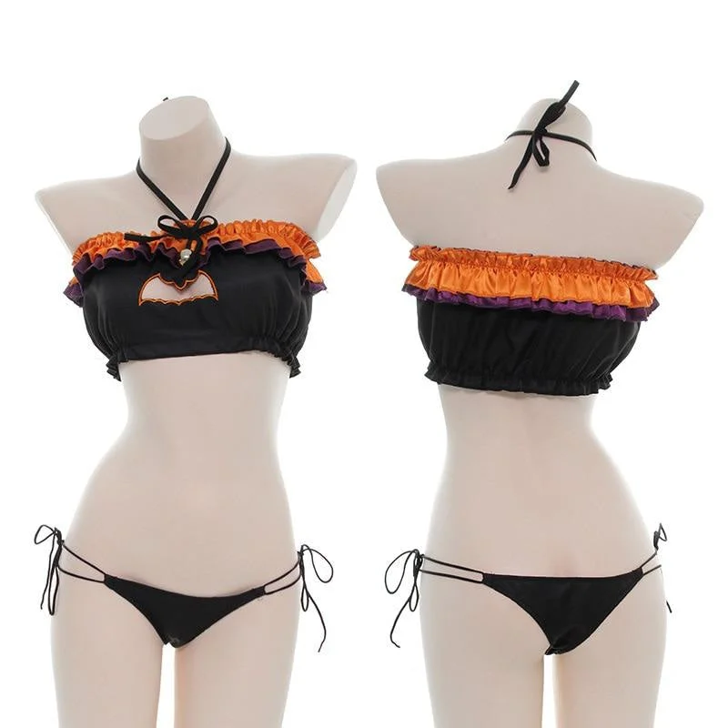 - Pet water dispenser UV sterilization versionPeekaboo Bat Halloween Lingerie Set