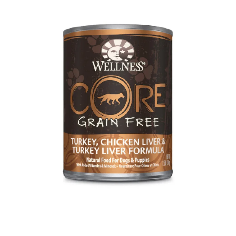 ---Wellness CORE Turkey, Chicken Liver & Turkey Liver for Dog