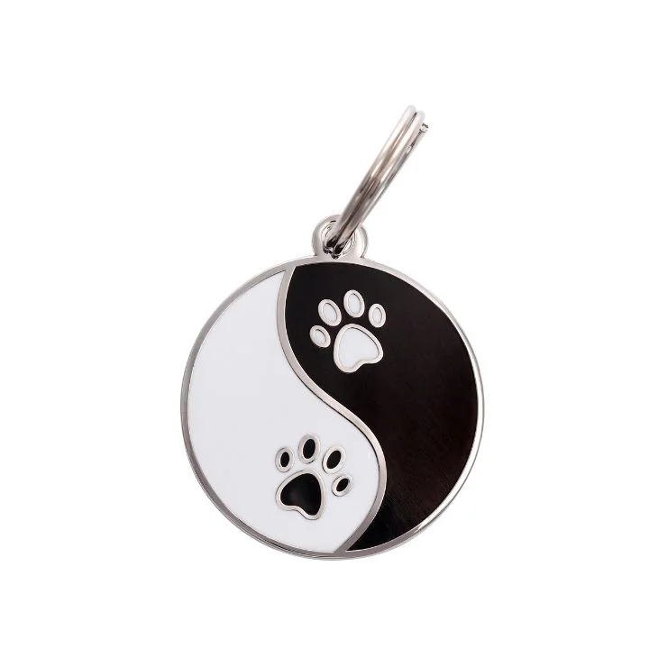 - Rabbit grass rack to prevent waste food boxYin Yang Pet ID Tag