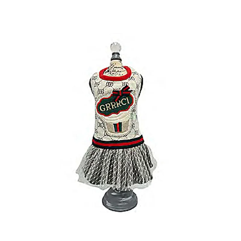 - Teething and chewing toys for puppiesGrrrci Cupcake Lace Dog Dress