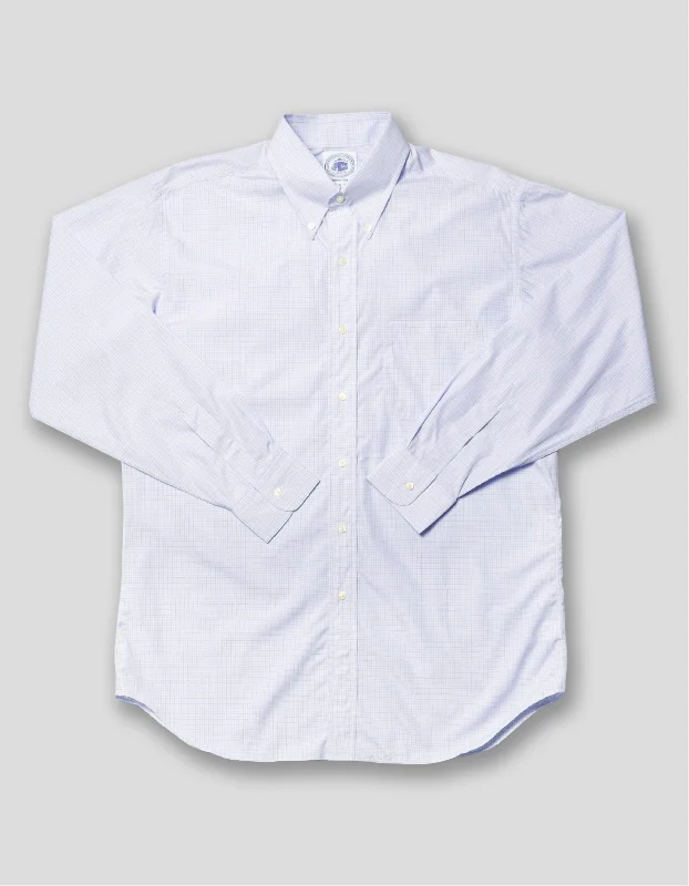 - Degradable pet feces bagBLUE/NAVY WINDOWPANE DRESS SHIRT