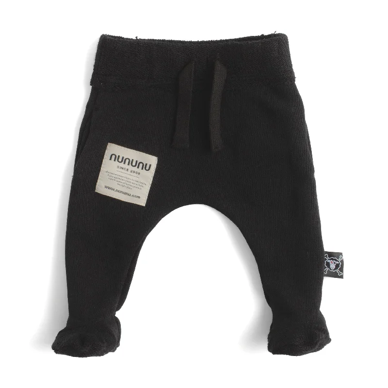  -Explosion-proof leash FOR LARGE dogsNUNUNU Black Sweat Footed Baggy Pants