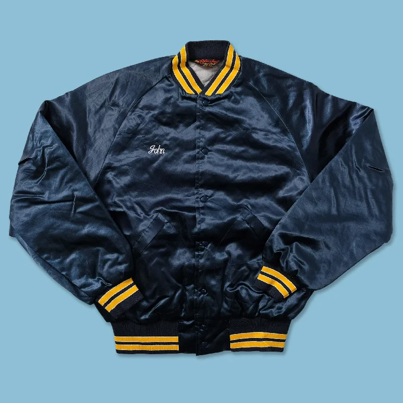 - Winter warm clothes for short-haired dogsVintage Padded Satin Varsity Jacket Large