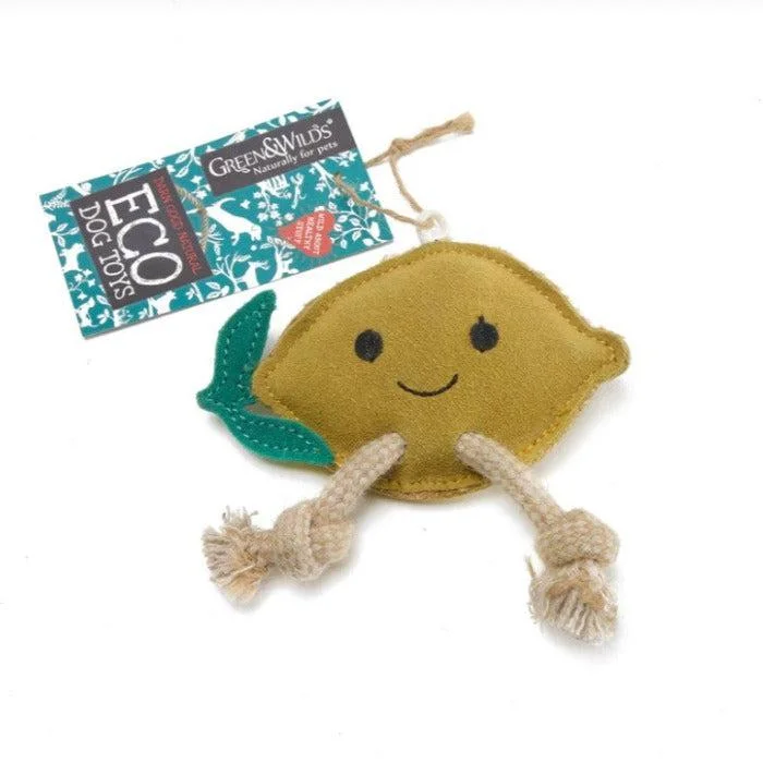 - Cat toy rankingsGreen & Wilds | Eco Dog Toy - Libby the Lemon
