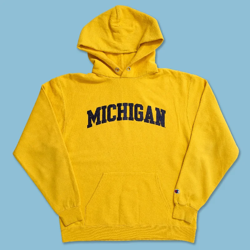 ---Champion Michigan Hoody Large