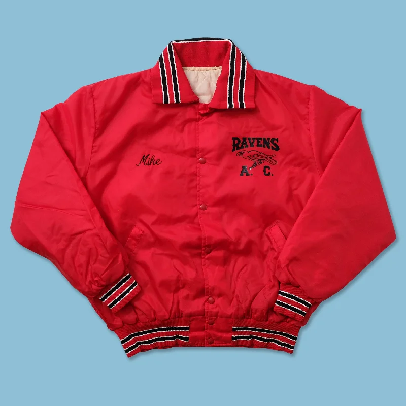 - Custom pet birthday cakeVintage Ravens A.C. Varsity Jacket XLarge