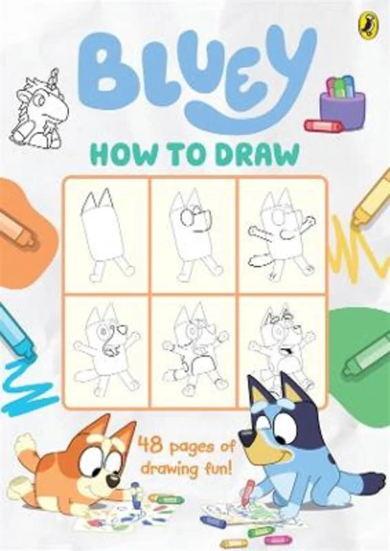 - Degradable pet feces bagBluey: How to Draw