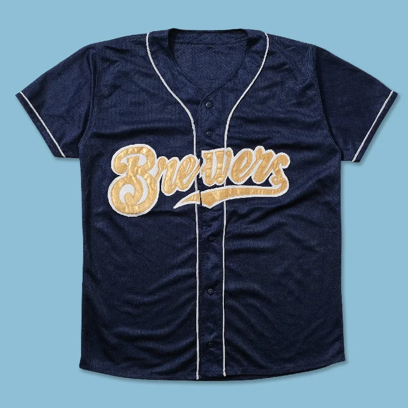 - Custom pet birthday cakeVintage Milwaukee Brewers Jersey Large