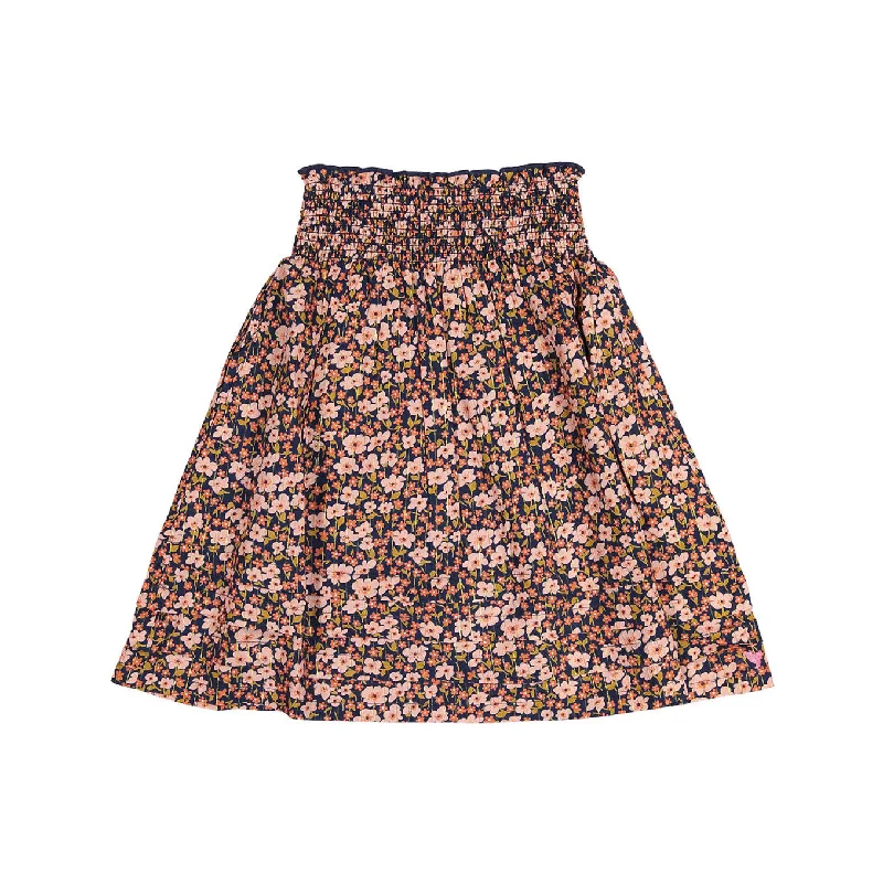 -Anti-scratch scratching board AND cat bed in onePink Chicken Skye Skirt - Navy Ditsy Floral -Anti-scratch scratching board AND cat bed in onePink Chicken Skye Skirt - Navy Ditsy Floral