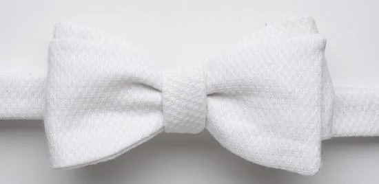 - Pet diabetes prescription foodPRE-TIED BOW TIE - WHITE PIQUE