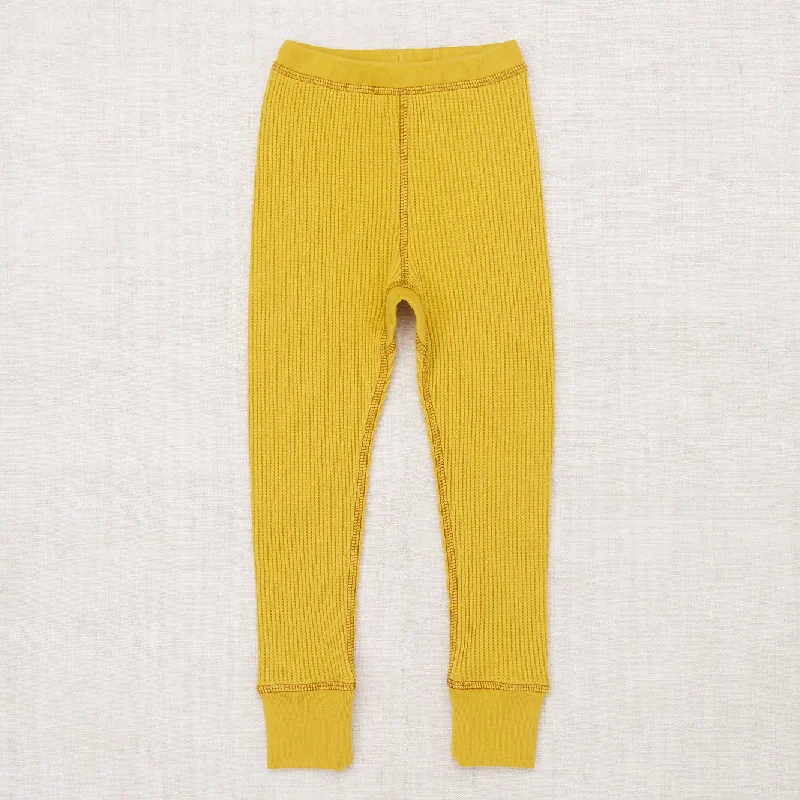 - ​​Pet toys under    yuanMisha and Puff Waffle Legging with Rib Cuff  - Citron