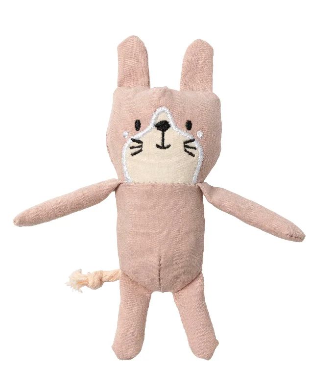 - Pet tear stain cleaning wipesFuzzYard Life Cat Toy - Soft Blush Cat
