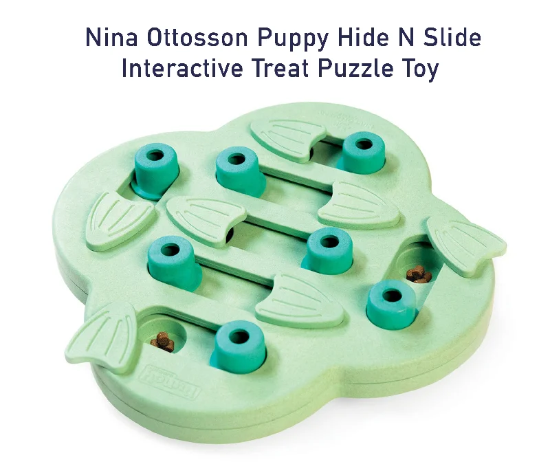 - Pet water dispenser UV sterilization versionNina Ottosson Puppy Hide n Slide Interactive Treat Puzzle Toy: Dog Interactive Game (Level 2) - Pet water dispenser UV sterilization versionNina Ottosson Puppy Hide n Slide Interactive Treat Puzzle Toy: Dog Interactive Game (Level 2)