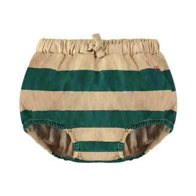 -Splash-proof food bowl AND Anti-choking slow food bowlBonmot Beige All Over Wide Stripe Bloomer -Splash-proof food bowl AND Anti-choking slow food bowlBonmot Beige All Over Wide Stripe Bloomer