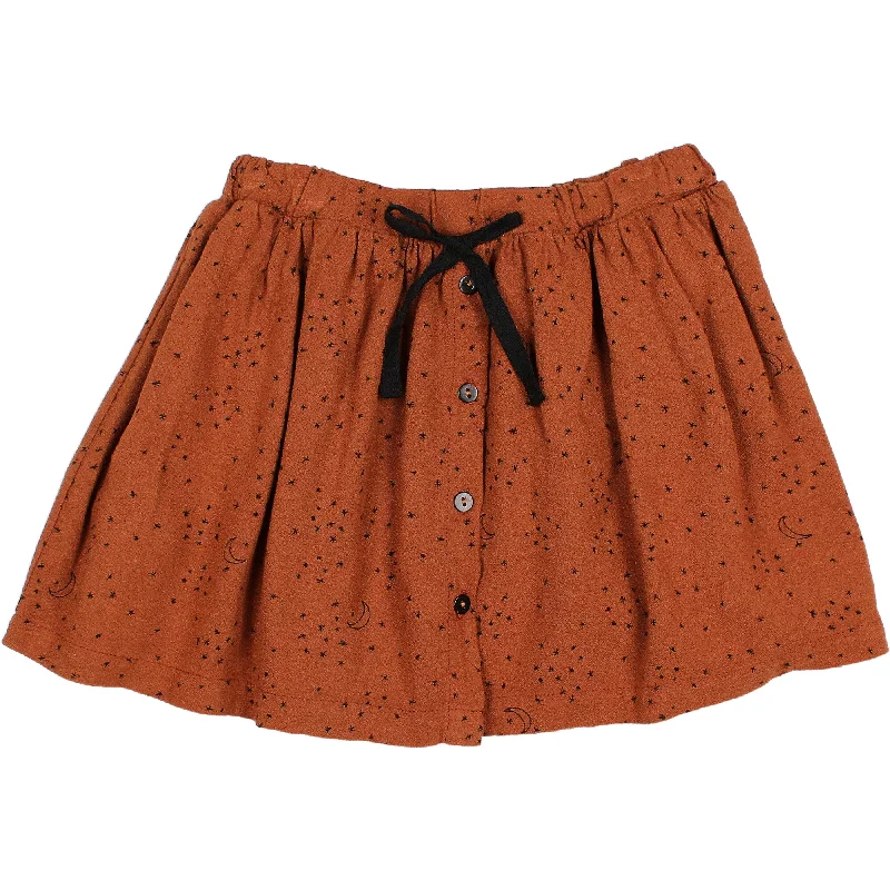 - Pregnant cat delivery room warming boxBuho Rust Starry Night USA Skirt