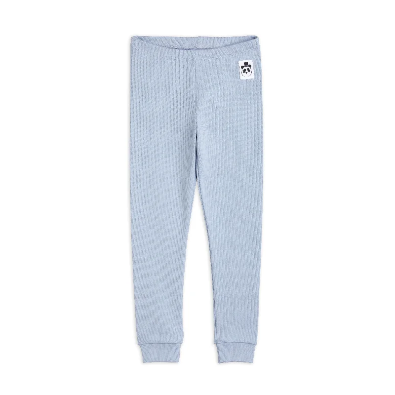 - Degradable pet feces bagMini Rodini Blue Solid Rib Leggings