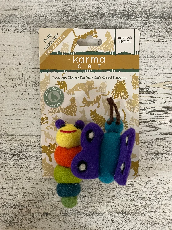    - Cat food for spayed/neutered cats  Karma Caterpillar and Butterfly