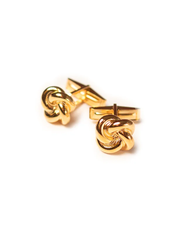 - Winter dog thick down jacketHEAVY KNOT CUFFLINKS - GOLD