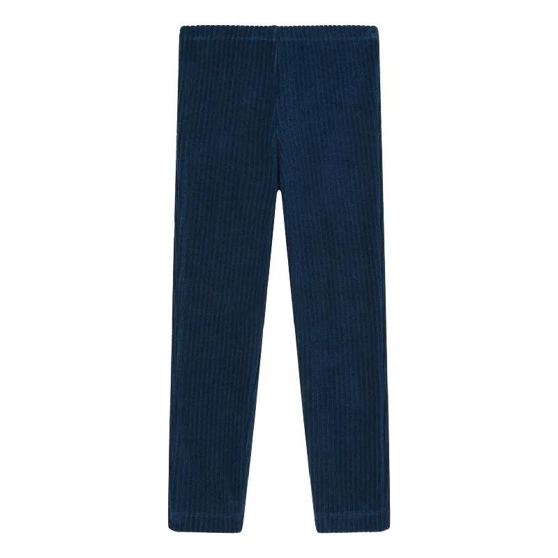 - Custom pet birthday cakeHundred Pieces Work Blue Organic Velvet Legging