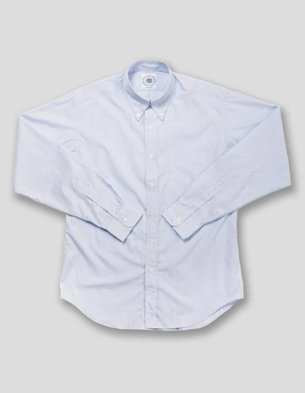  -Splash-proof food bowl AND Anti-choking slow food bowl2-PLY 100s - BLUE HAIRLINE DRESS SHIRT