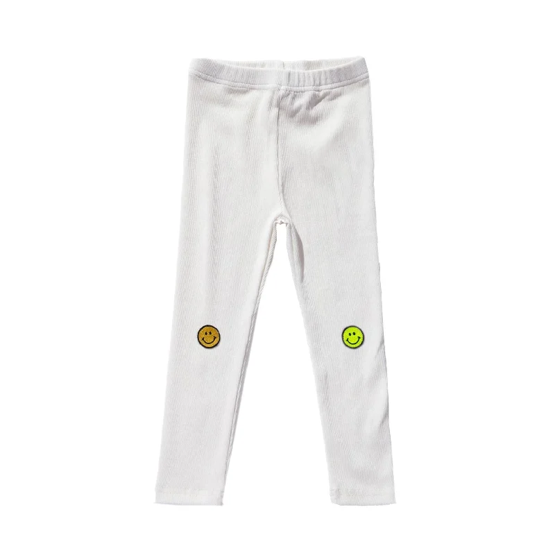 - Chinchilla cooling ice nest ceramic platePetite Hailey White Multi Smile Leggings