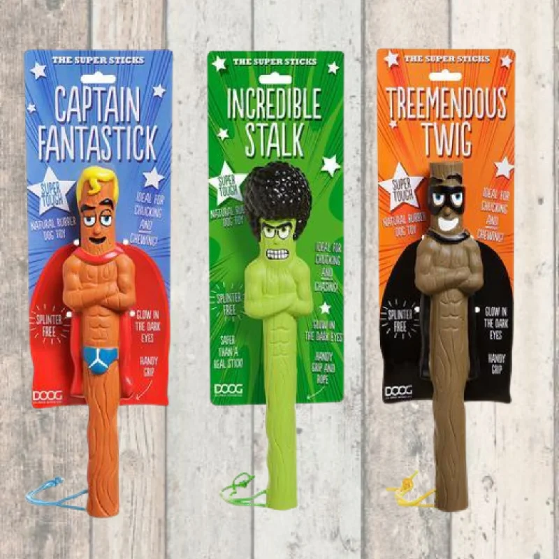- Cat toy rankingsDOOG Super Sticks Superhero Dog Fetch Toys