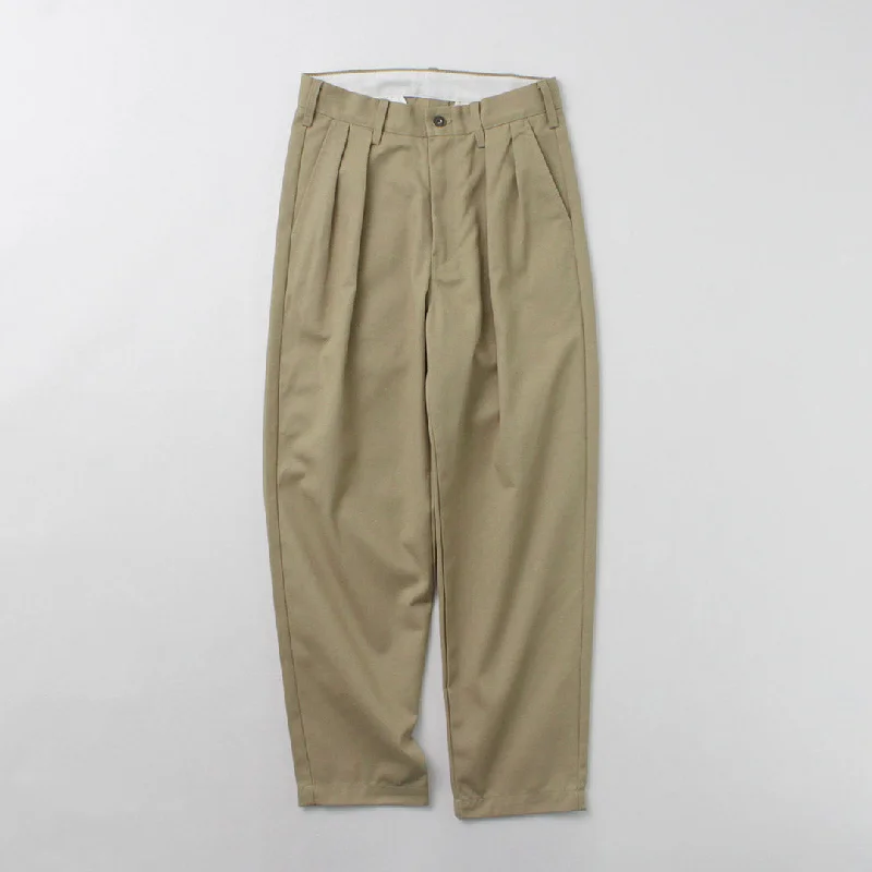 - Rabbit grass rack to prevent waste food boxUNIVERSAL OVERALL / Heritage T/C Relaxed 2-Tuck Trousers STONE CARVER