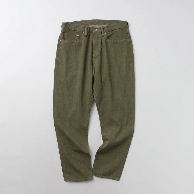 - Winter dog thick down jacketSANCA / UK Green Denim Tapered 5-Pants