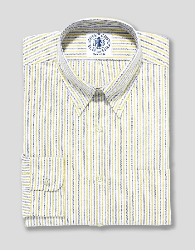 - Teething and chewing toys for puppiesYELLOW/BLUE OXFORD DRESS SHIRT